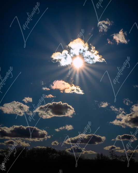 Cubierto por el sol