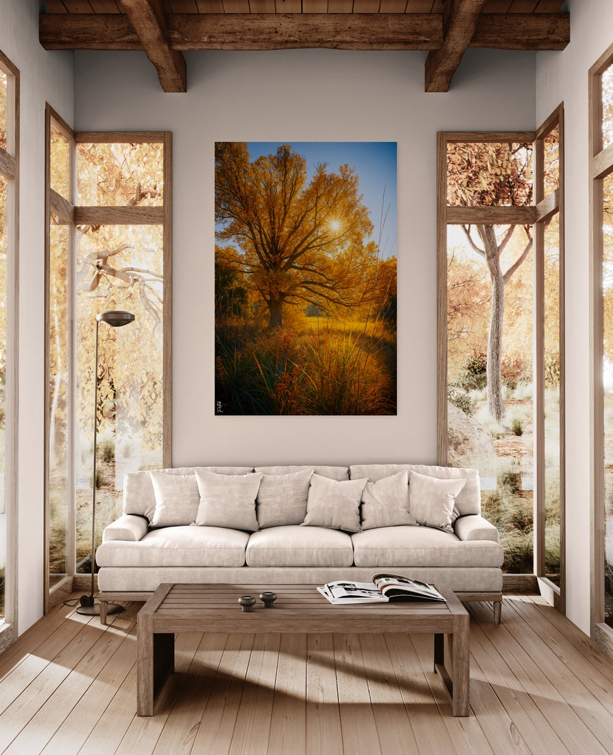 Arbre doré