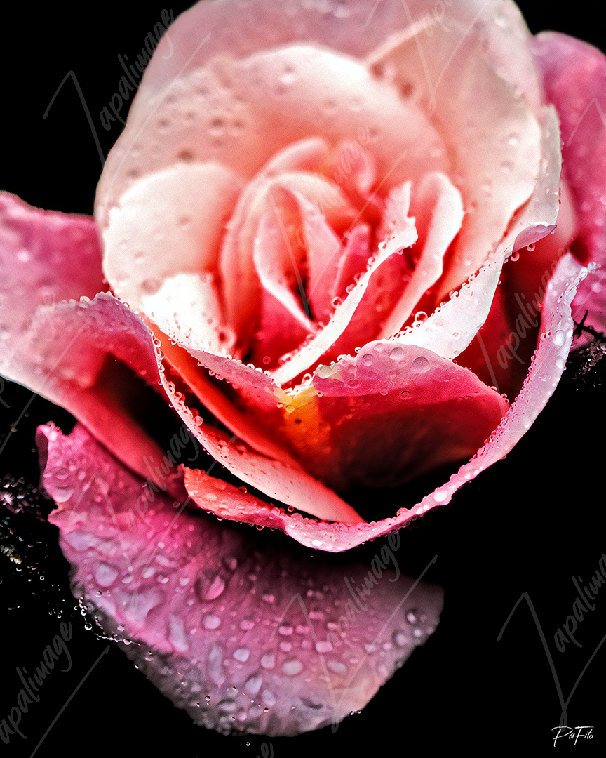 Rosa perlada