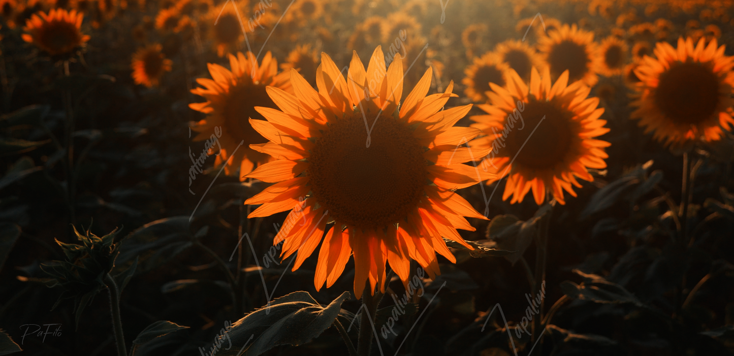 Campos de girasoles