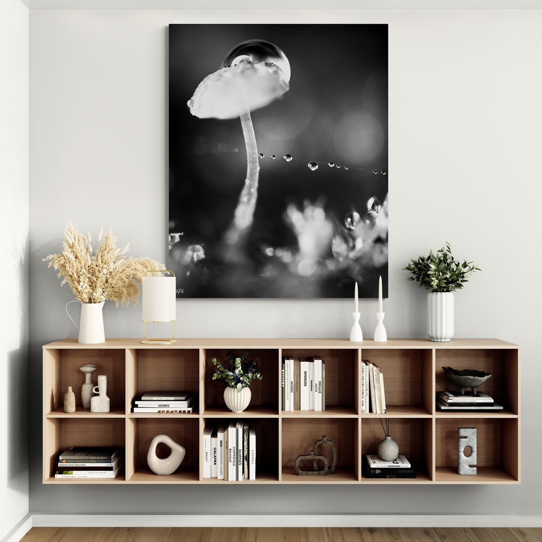 Mushdrop noir et blanc